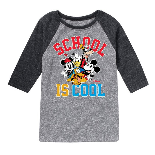 Boys' - Disney - School Is Cool Raglan Graphic T-Shirt