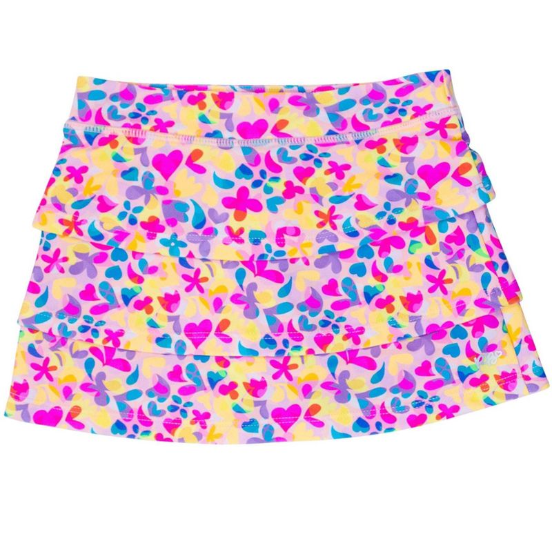 RuffleButts Girls Active Skort