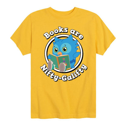 Boys' - Daniel Tiger - Books Are A Hoot Short Sleeve Graphic T-Shirt