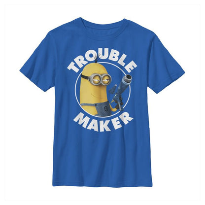 Boy's Despicable Me Minion Trouble Maker T-Shirt