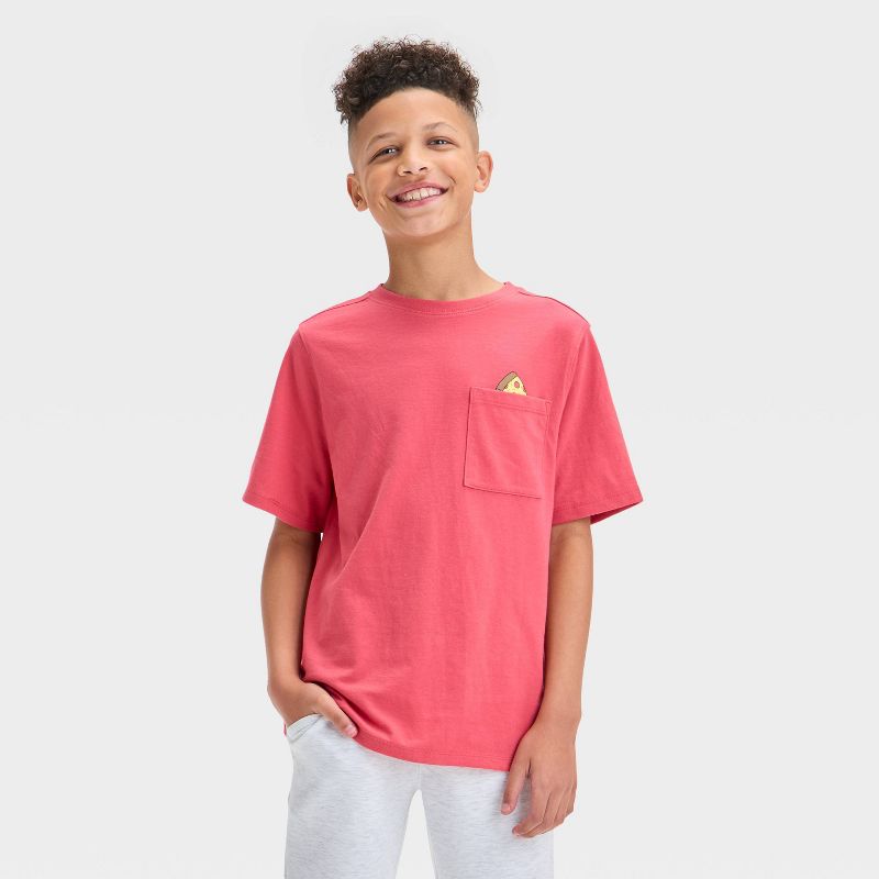 Boys' Short Sleeve Front Pocket T-Shirt - art class™