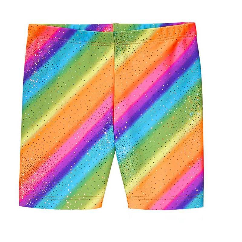 City Threads USA-Made Printed Girls Novelty Bike Shorts
