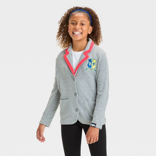 Girls' Astrid School Blazer - Charcoal Gray