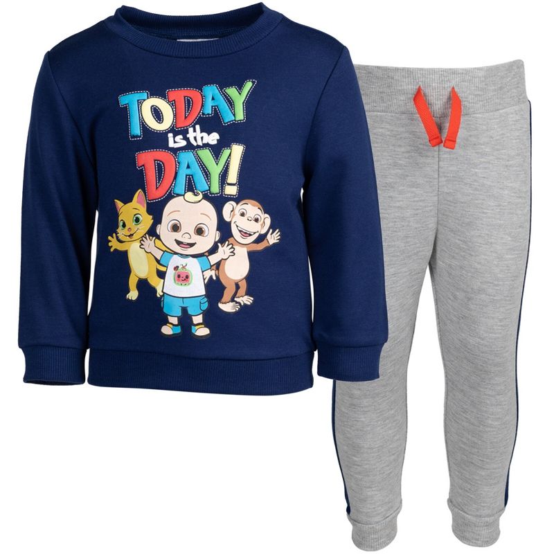CoComelon Sweatshirt and Jogger Pants Outfit Set Toddler