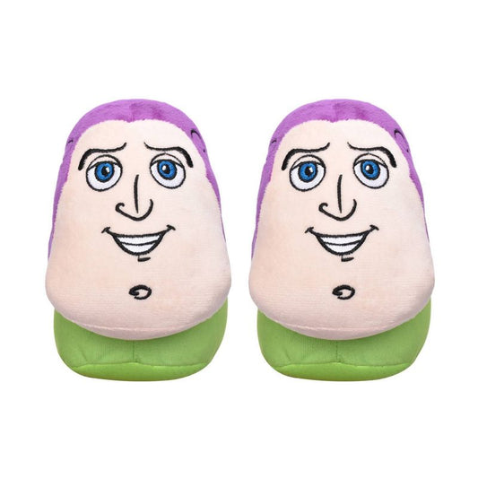 Adult Buzz Lightyear Slippers - White