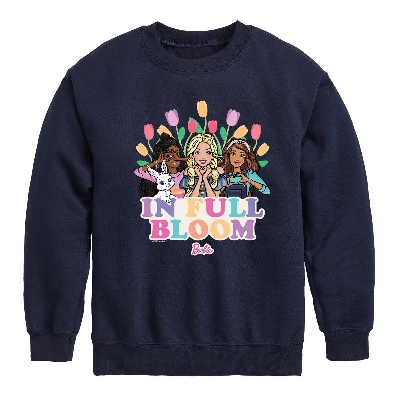 Boys' - Barbie - Easter Graphic Long Sleeve Fleece Sweatshirt