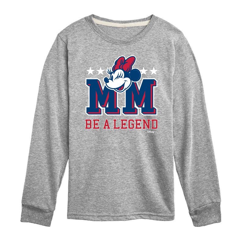 Boys' - Disney - Minnie Mouse Long Sleeve Graphic T-Shirt