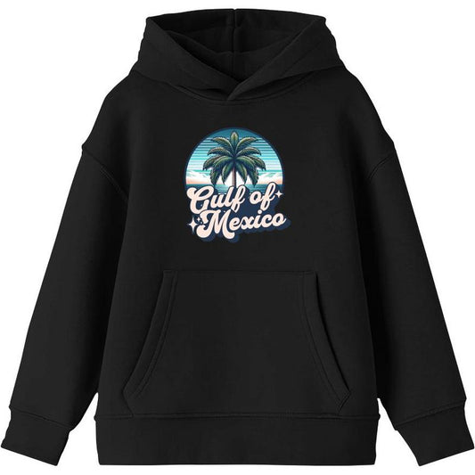 Gulf of Mexico Palm Tree Youth Long Sleee Hoodie