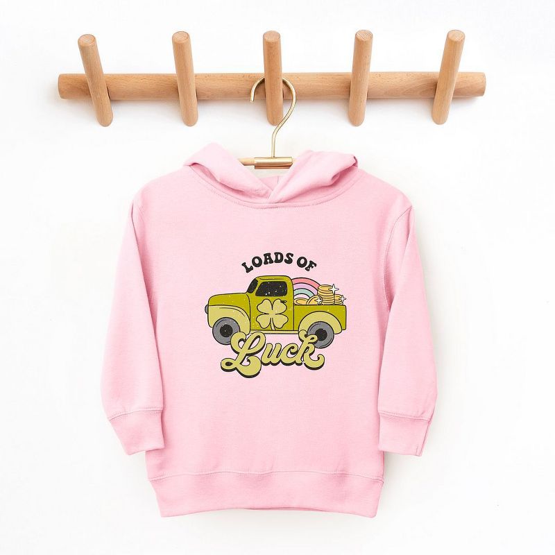 The Juniper Shop Loads Of Luck Retro Truck Toddler Graphic Hoodie