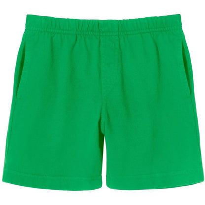 City Threads USA-Made Cotton Boys Soft Above-Knee Side Pocket Shorts, UPF 50+
