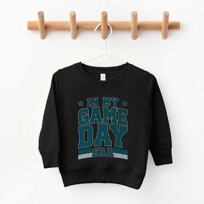 The Juniper Shop In My Game Day Era - Green Youth Ultra-Soft Graphic Sweatshirt