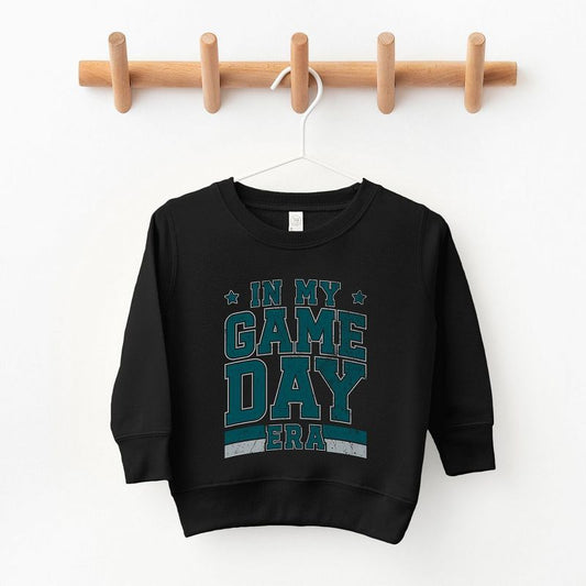 The Juniper Shop In My Game Day Era - Green Youth Ultra-Soft Graphic Sweatshirt