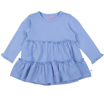 RuffleButts Toddler Girls Knit Ruffle Tiered Tunic