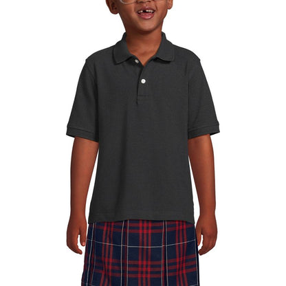 Lands' End School Uniform Kids Short Sleeve Mesh Polo Shirt