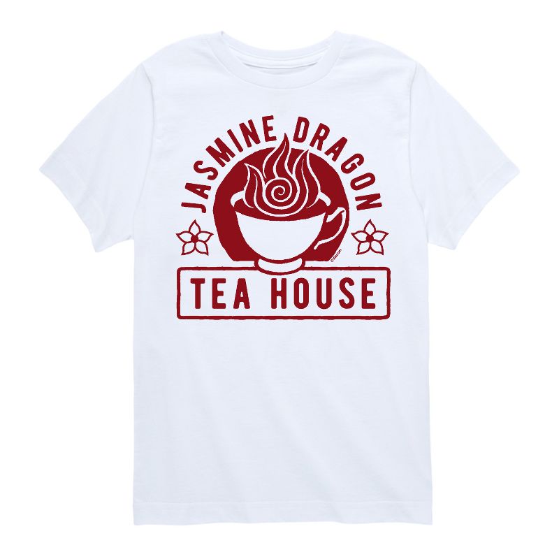 Boys' - Avatar: The Last Airbender - Jasmine Dragon Tea Short Sleeve Graphic T-Shirt