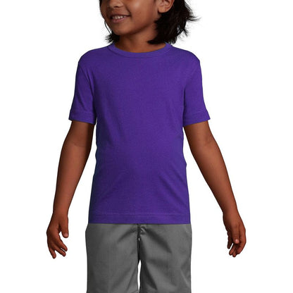 Lands' End School Uniform Kids Short Sleeve Essential T-shirt