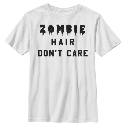 Boy's Lost Gods Halloween Zombie Hair Don't Care T-Shirt