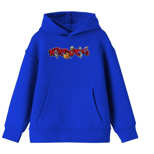 Nerdlucks Youth Royal Blue Hoodie