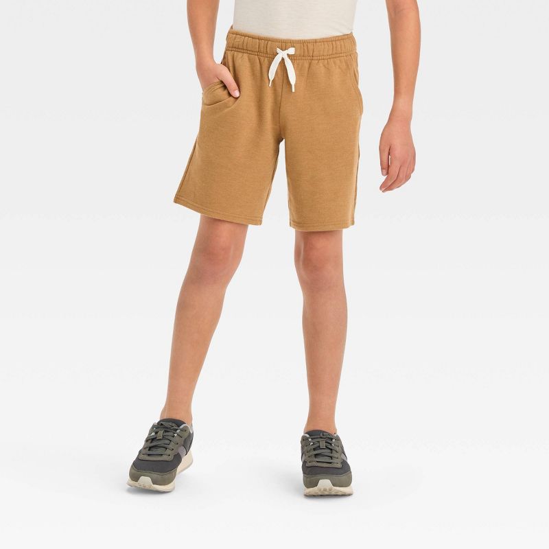Boys' Pull-On 'At the Knee' Knit Shorts Cat & Jack™