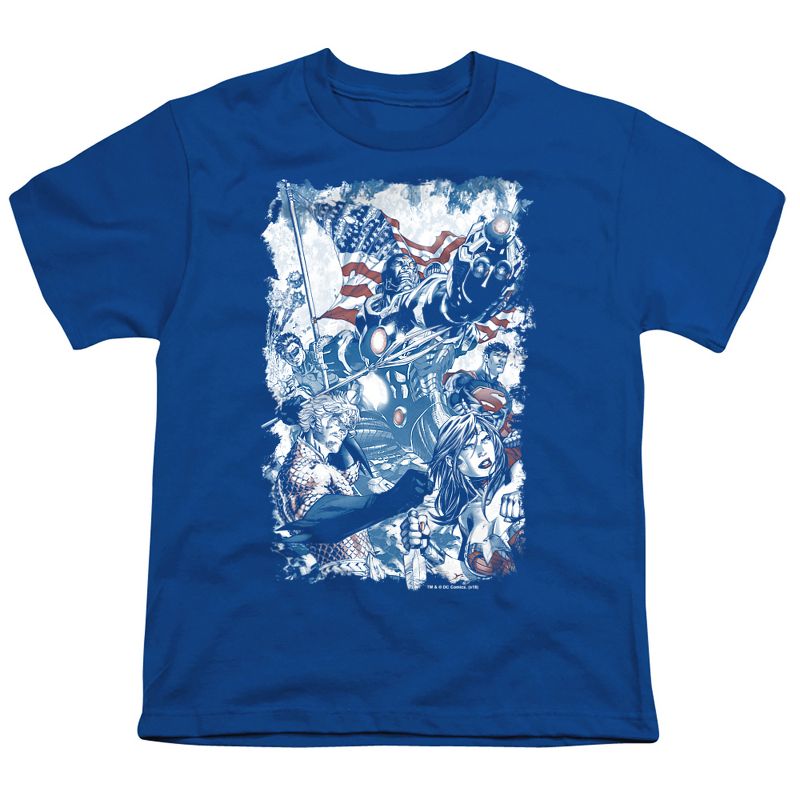 Boys' Jla American Justice T-Shirt