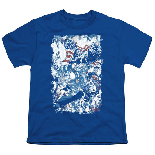 Boys' Jla American Justice T-Shirt