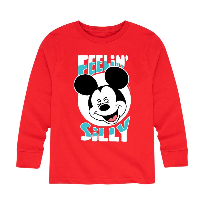 Boys' - Disney - Feelin Silly Long Sleeve Graphic T-Shirt