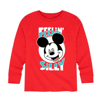 Boys' - Disney - Feelin Silly Long Sleeve Graphic T-Shirt