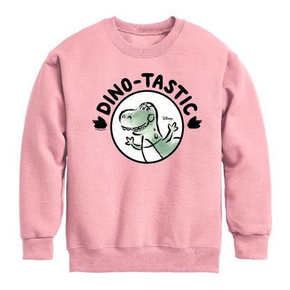Boys' - Disney - Dinotastic Graphic Long Sleeve Fleece Sweatshirt