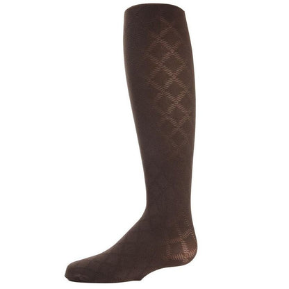 Memoi Flowers and Diamonds Girls Opaque Tights