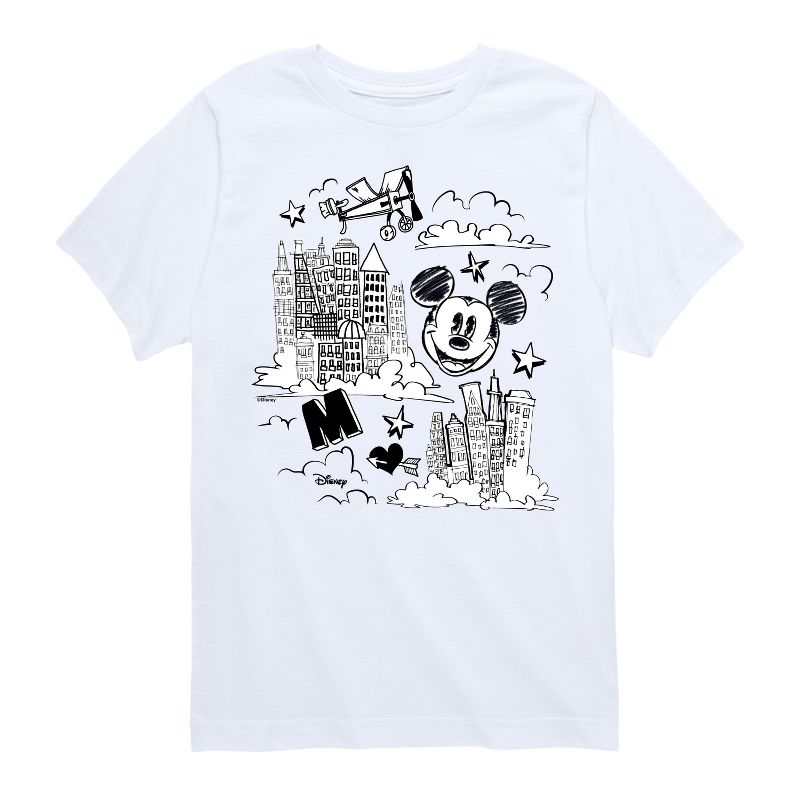 Boys' - Disney - Mickey Mouse Short Sleeve Graphic T-Shirt