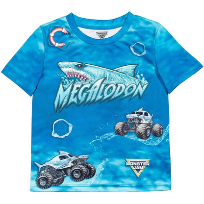Monster Jam Grave Digger El Toro Loco Megalodon Truck T-Shirt Little Kid to Big Kid