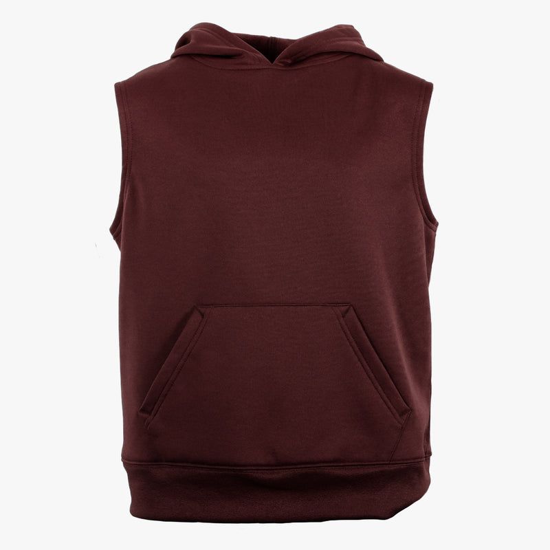 EG PRO Tech Fleece Youth Sleeveless Hoodie