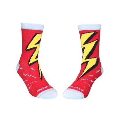 Flash of Lightning Socks from the Sock Panda (Ages 3-7)