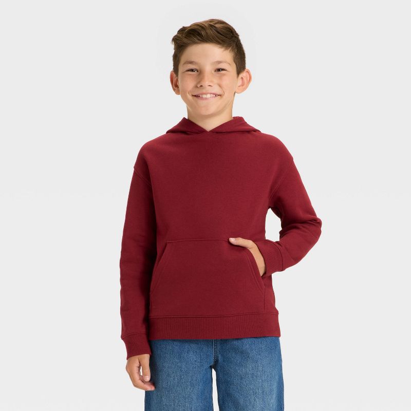 Boys' Fleece Hoodie Sweatshirt - Cat & Jack™