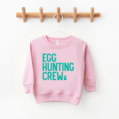 The Juniper Shop Egg Hunting Crew Bunny Toddler Graphic Sweatshirt