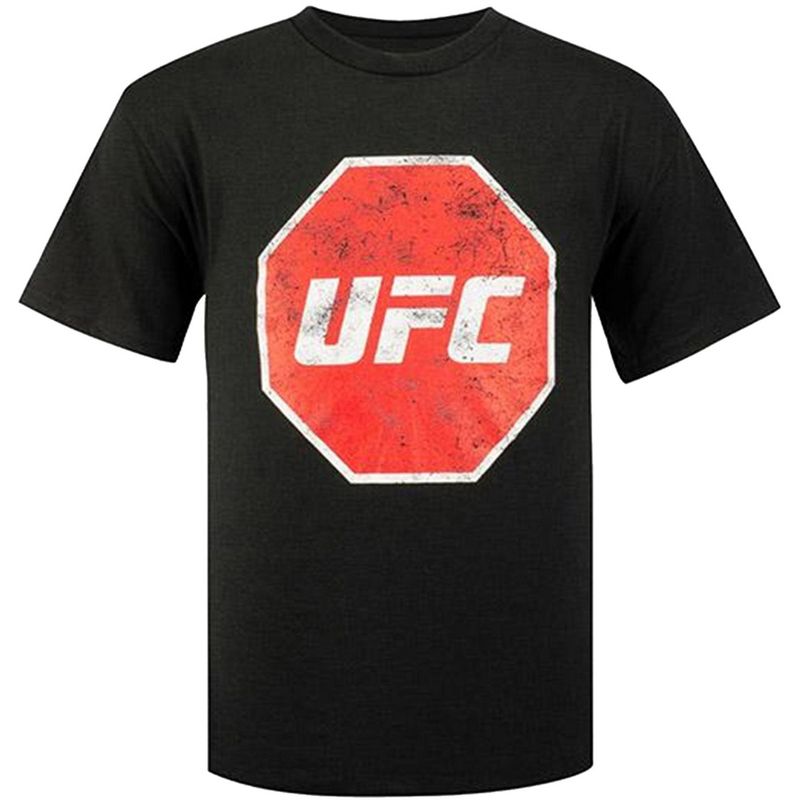 تي شيرت UFC للأولاد بشعار جرافيكي ممزق