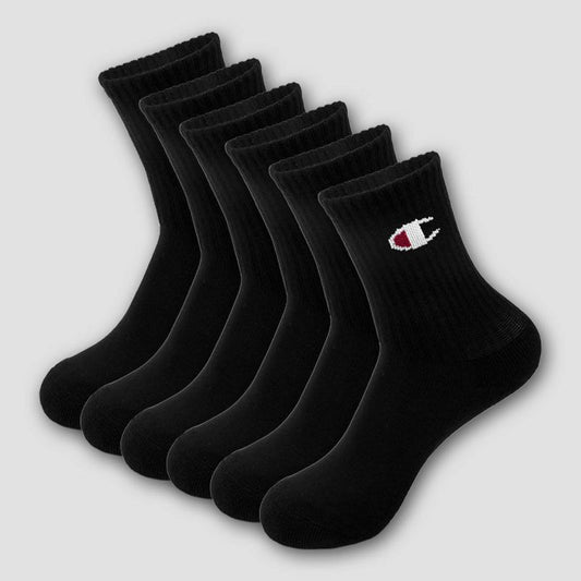 Champion Boys' 6pk Crew Socks