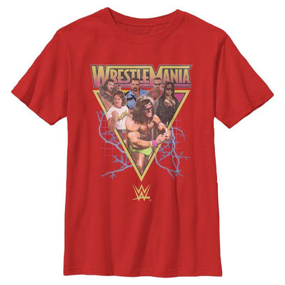 تي شيرت WWE Retro Wrestlers Triangle للأولاد