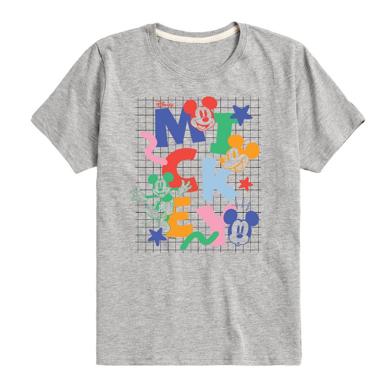 Boys' - Disney - Mickey Mouse Short Sleeve Graphic T-Shirt