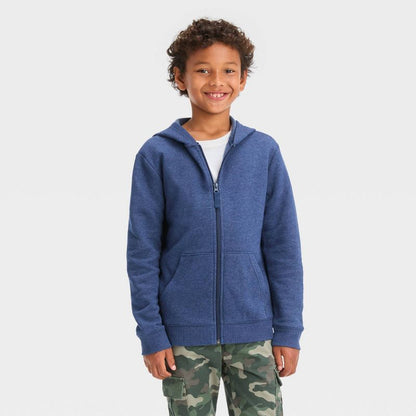 Boys' Fleece Zip-Up Sweatshirt - Cat & Jack™