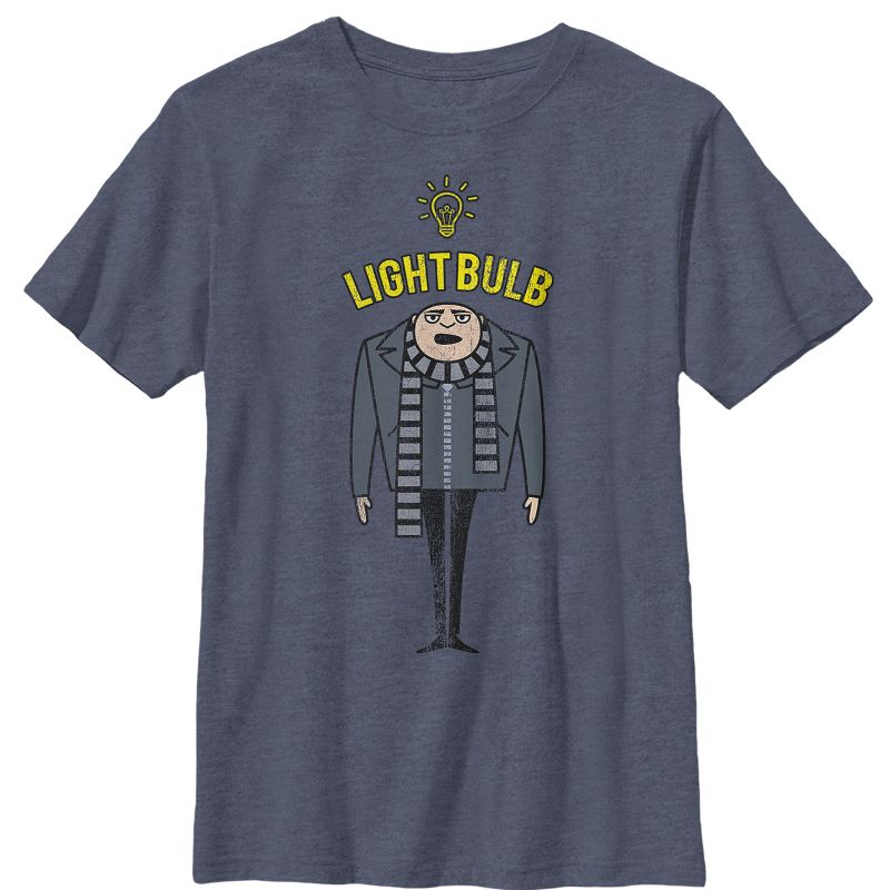 Boy's Despicable Me Gru Lightbulb T-Shirt