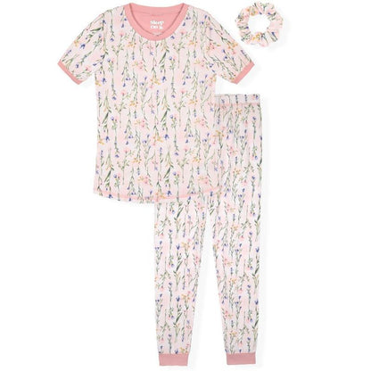 Sleep On It Girls 2-Piece Super Soft Jersey Snug-Fit Pajama Set - Toddler Pajamas to Girls Pajama Sets