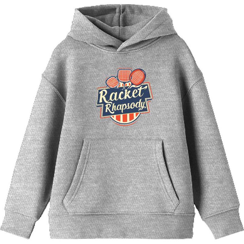 Padel Tennis "Racket Rhapsody" Youth Long Sleeve Hoodie