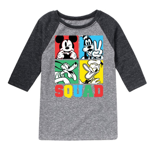 Boys' - Disney - Squad Grid Raglan Graphic T-Shirt