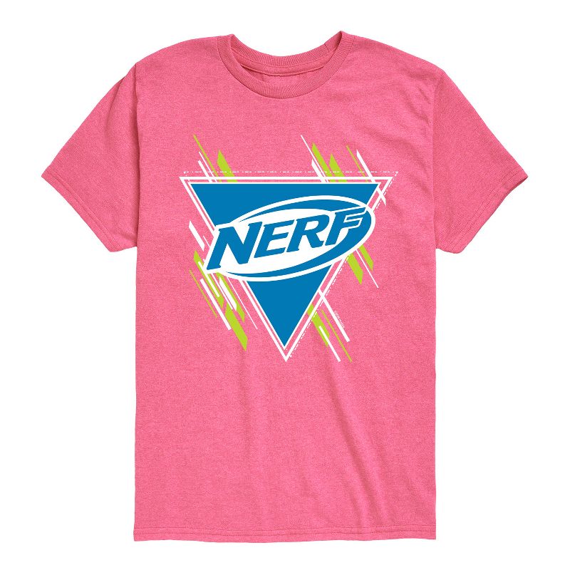 تي شيرت جرافيكي بأكمام قصيرة وشعار مثلث للأولاد من NERF