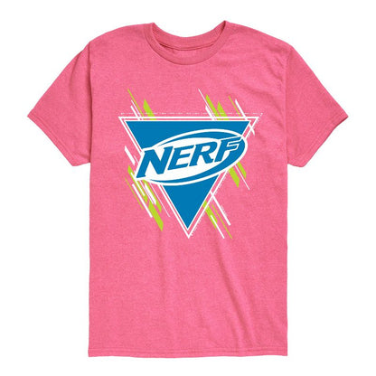 تي شيرت جرافيكي بأكمام قصيرة وشعار مثلث للأولاد من NERF