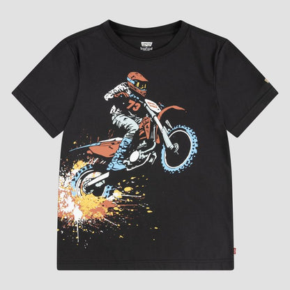 Levi's® Boys' Short Sleeve Wild Ride Graphic T-Shirt - Black