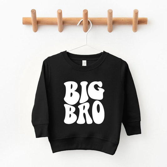 The Juniper Shop Big Bro Wavy Toddler Graphic Sweatshirt