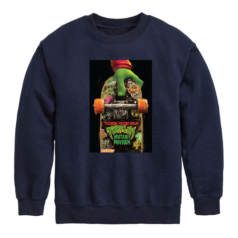 Boys' - Teenage Mutant Ninja Turtles - Mutant Mayhem Graphic Long Sleeve Fleece Sweatshirt