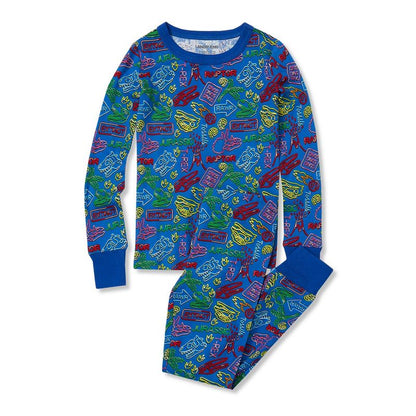 Lands' End Kids Pattern Snug Fit Pajama Set (Part 2)